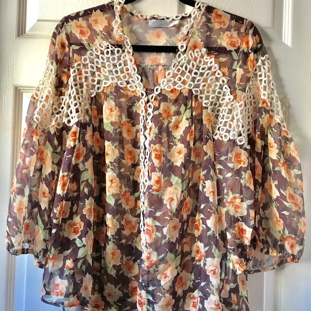 Sheer top